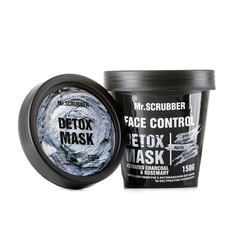 Фото Маска для лица с активированным углем и экстрактом розмарина Face Control Detox Mask Mr.SCRUBBER