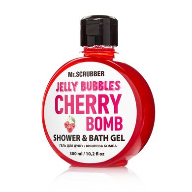 Фото Гель для душу Jelly Bubbles Cherry Bomb Mr.SCRUBBER
