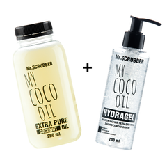 Фото Кокосова олія My Coco Oil Extra Pure + Гідрогель для тіла My Coco Oil TM Mr.SCRUBBER