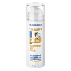 Фото Увлажняющий солнцезащитный крем для лица с маслом косточек малины Moisturizing Face Cream SPF 30 Mr.SCRUBBER