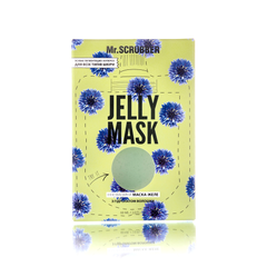 Фото Гелева маска для обличчя Jelly Mask з гідролатом волошки Mr.SCRUBBER