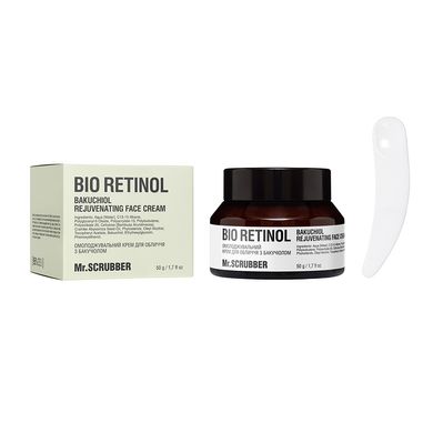 Фото Омолоджувальний крем для обличчя Bio Retinol з бакучіолом Mr.SCRUBBER