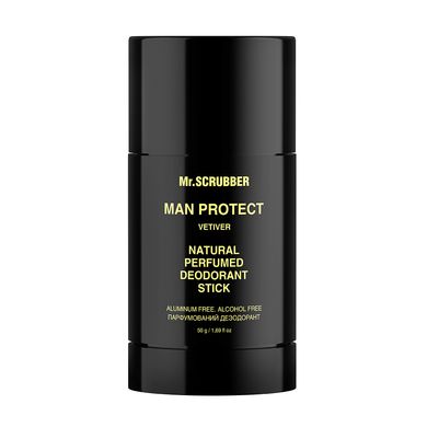 Парфумований дезодорант Man Protect Vetiver Mr.SCRUBBER