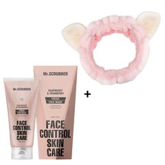Фото Живильна маска для покращення тону і свіжості обличчя Fresh Face Control + Пов'язка Mr.SCRUBBER
