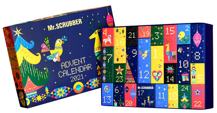 Адвент календарь 2021 Mr.SCRUBBER